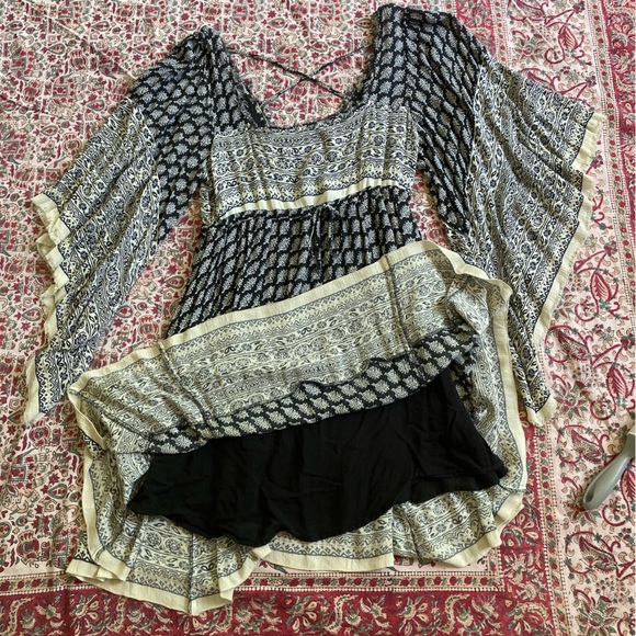 Free People Boho Handkerchief Dress - Picture 3 of 7